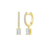 Emerald Earrings – 2.6 CTW