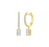 Emerald Earrings – 2.6 CTW