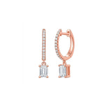 Emerald Earrings – 2.6 CTW