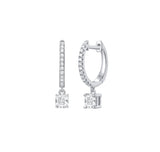 Cushion Diamond Earrings – 2.6 CTW