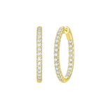 Vvs Diamond Hoop Earrings – 5 CTW