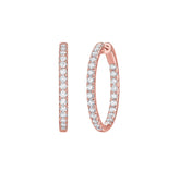 Vvs Diamond Hoop Earrings – 5 CTW