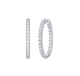 Vvs Diamond Hoop Earrings – 5 CTW