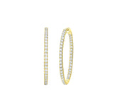 Diamond Hoop Earrings – 5 CTW