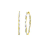 Diamond Hoop Earrings – 5 CTW