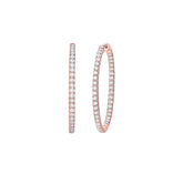 Diamond Hoop Earrings – 5 CTW