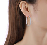 Diamond Hoop Earrings – 5 CTW
