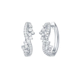 Women’S Diamond Hoop Earrings – 1.8 CTW