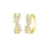 Round Diamond Hoop Earrings – 2 CTW