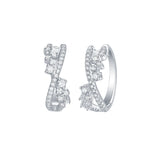 Round Diamond Hoop Earrings – 2 CTW
