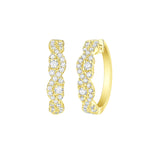 Diamond Zig Zag Earrings – 1.94 CTW