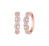 Diamond Zig Zag Earrings – 1.94 CTW