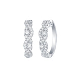 Diamond Zig Zag Earrings – 1.94 CTW