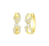 Diamond Hoop Earring – 2 CTW