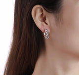 Diamond Hoop Earring – 2 CTW