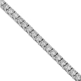 Round 3MM Diamond Tennis Bracelet