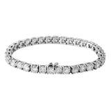 Luxury VVS Diamond 4.5MM Tennis Bracelet Timeless Elegance