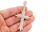 Lab Grown Diamond Cross Pendant - 6.75?CTW