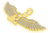 Ma'at Diamond Pendant 14k Solid Gold - 1.33 CTW