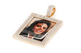 Custom Picture Diamond Pendant 14K Solid Gold - 2.85 CTW