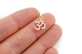 Om VVS Diamond Pendant 14K Solid Gold - 0.33 CTW