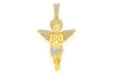 Praying Cherub Diamond Pendant - 1.00 CTW