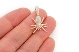 Spider Diamond Pendant 14k Solid Gold - 0.70 CTW