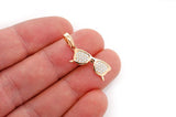 Sunglasses Diamond Pendant 14K Solid Gold - 0.25 CTW