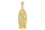Virgin De Guadalupe Diamond Pendant - 0.7 CTW