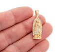 Virgin De Guadalupe Diamond Pendant - 0.7 CTW