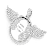 Winged Picture Diamond Pendant - 10.50 CTW
