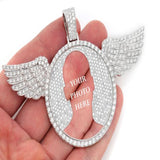Winged Picture Diamond Pendant - 10.50 CTW