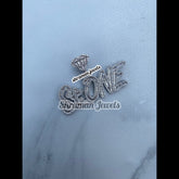 Custom Name Letter Diamond Pendant - 3.40 CTW