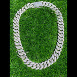 20MM Iced Out VVS Cuban Chain – Ultimate Diamond Drip for men