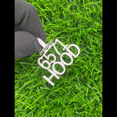 Custom Letter Hood Moissanite Diamond Pendant - 2.20 CTW