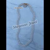 10MM Iced Out Diamond Cuban Chain for Men
