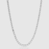 Luxurious 5MM Tennis Diamond Necklace