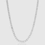 Luxurious 5MM Tennis Diamond Necklace