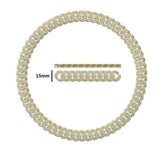 15MM Iced Out Cuban Link Chain for Men