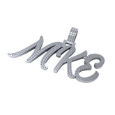 Custom Letter Moissanite Pendant - 2.59 CTW