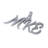 Custom Letter Moissanite Pendant - 2.59 CTW