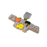 Florida Pendant VVS Diamonds 14K solid Gold - 9.40 CTW