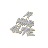 Custom Hip Hop Letter Pendant - 23.65 CTW