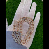 8MM Iced Out VVS Cuban Link Chain for Men