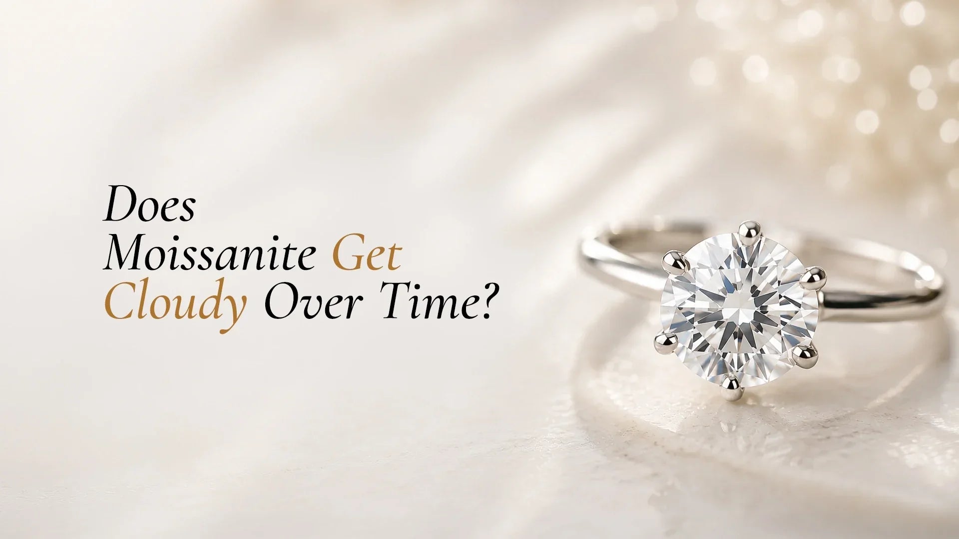 Does Moissanite Get Cloudy Over Time?