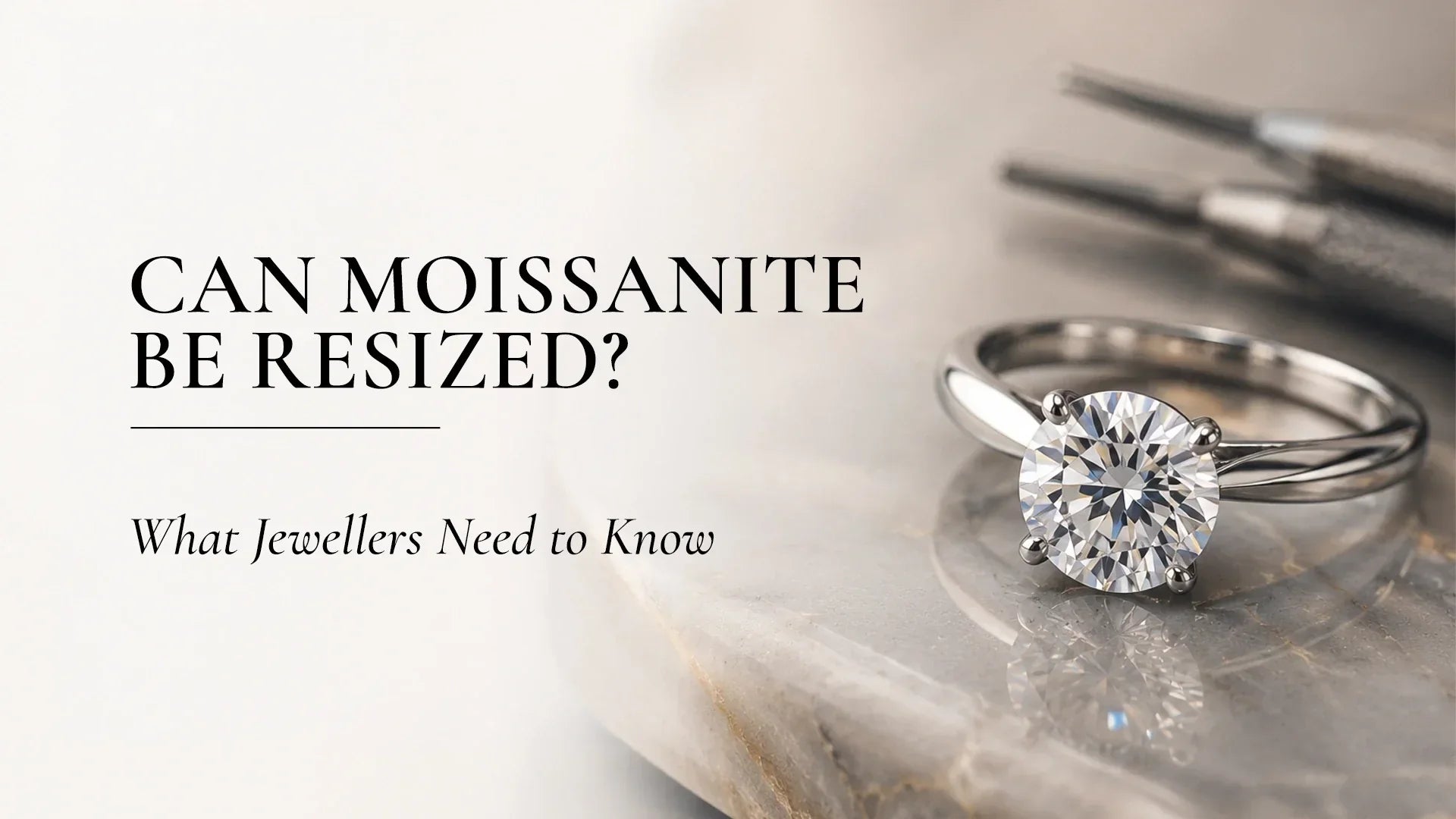 Can Moissanite Be Resized? What Jewellers Need to Know