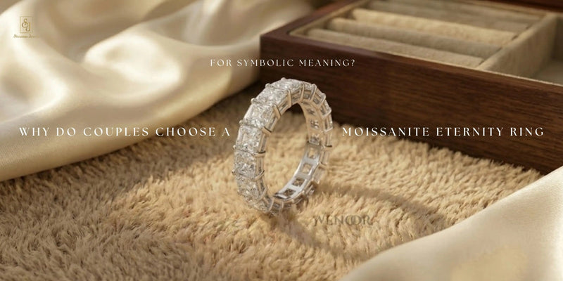  Moissanite Eternity Ring