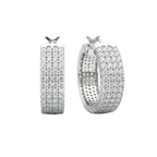 Hoop Earrings – 5.5 CTW