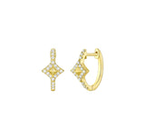 Unique Round VVS Diamond Earring