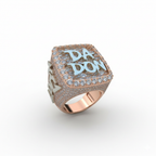 Men’s Diamond Ring 14k Solid Gold